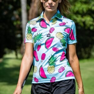 CA Ladies Funky Golf Shirt | Tropical Dream