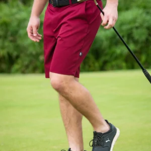 CA Flow Golf Shorts | Maroon