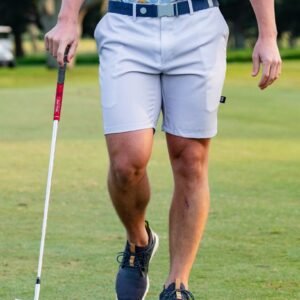 CA Flow Golf Shorts | Light Grey