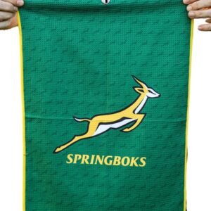 CA Springbok Waffle Golf Towel | Green