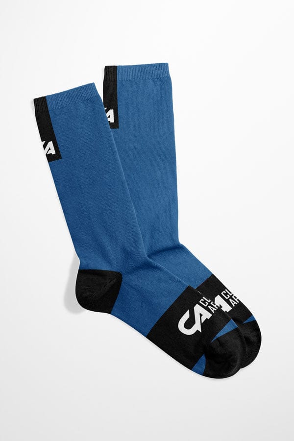CA Funky Socks | Light Navy