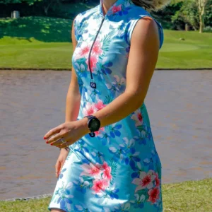 CA Funky Golf Dress | Blue Floral