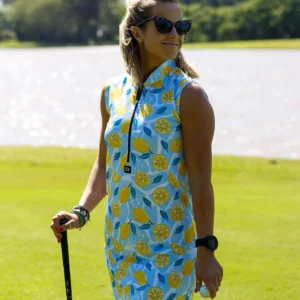 CA Funky Golf Dress | Lemon Zest
