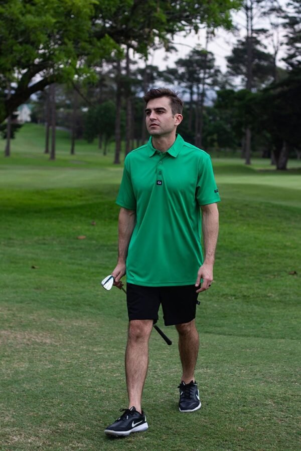 CA Iconic Golf Shirt | Emerald Green - Image 4