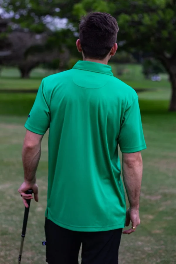 CA Iconic Golf Shirt | Emerald Green - Image 3