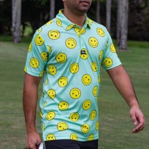 CA Funky Golf Shirt | Happy Days