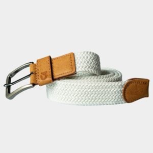 CA Woven Belts | White
