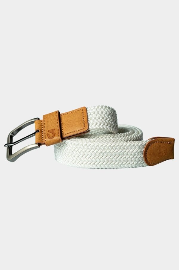 CA Woven Belts | White