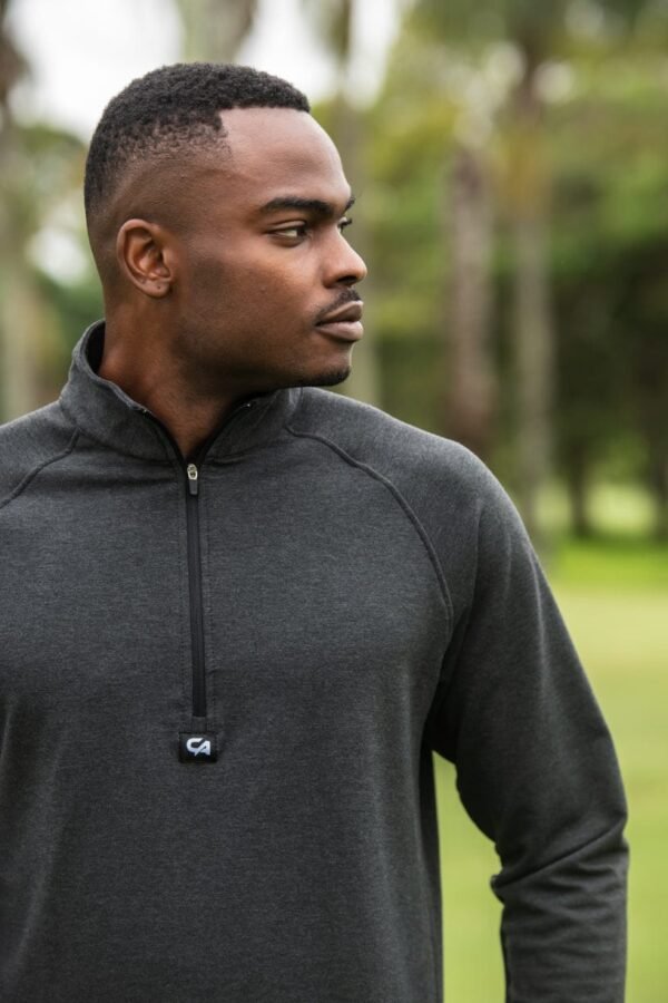 CA Apex Golf Jersey | Charcoal - Image 5
