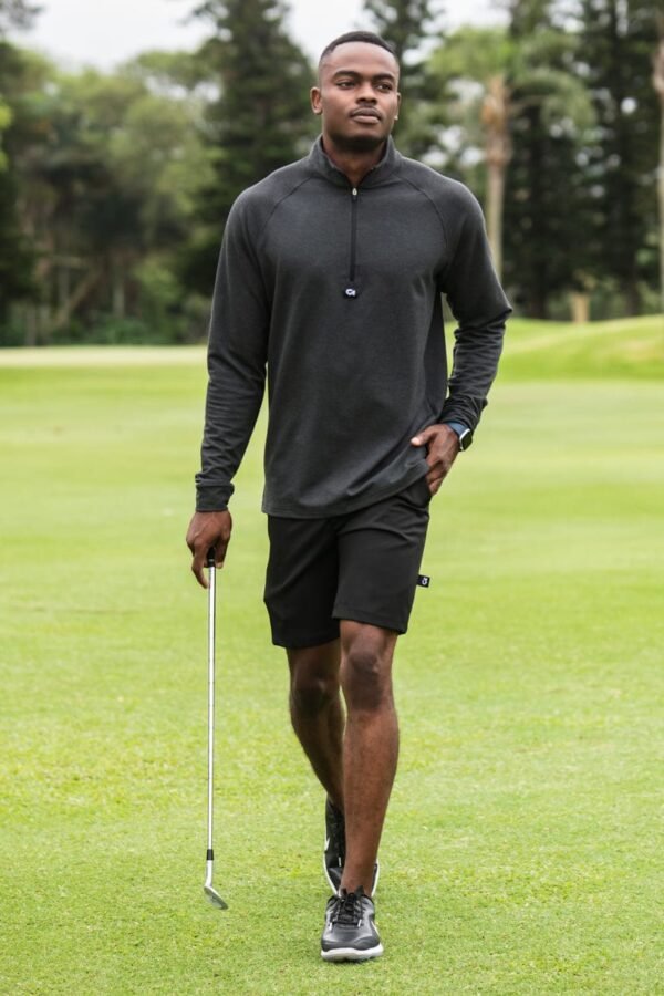 CA Apex Golf Jersey | Charcoal - Image 3