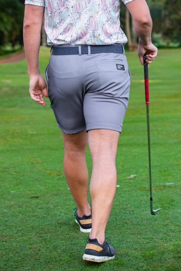 CA Flow Golf Shorts | Dark Grey - Image 2