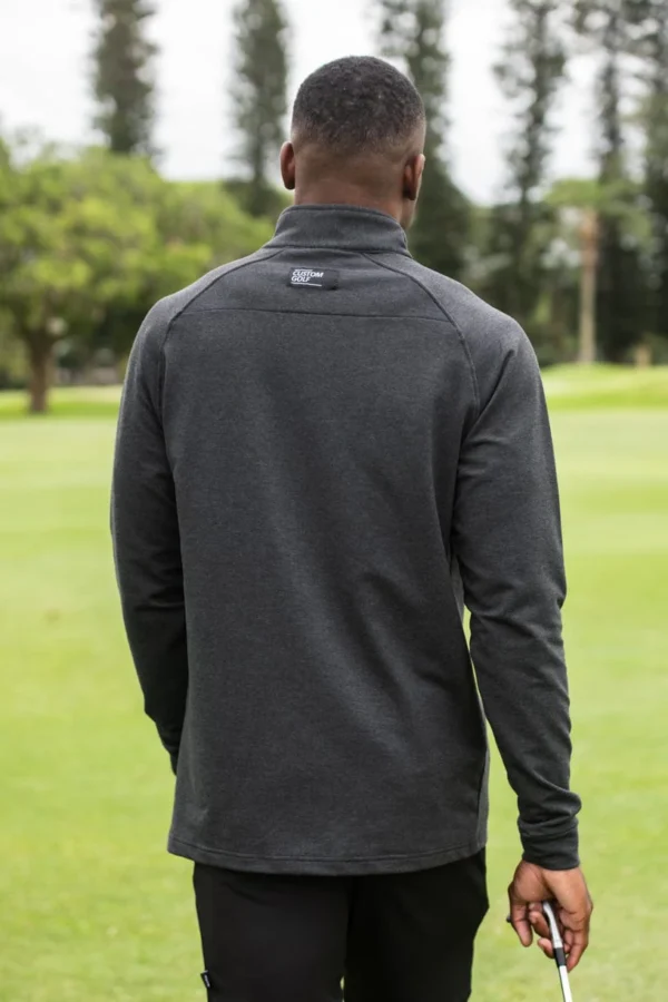 CA Apex Golf Jersey | Charcoal - Image 2