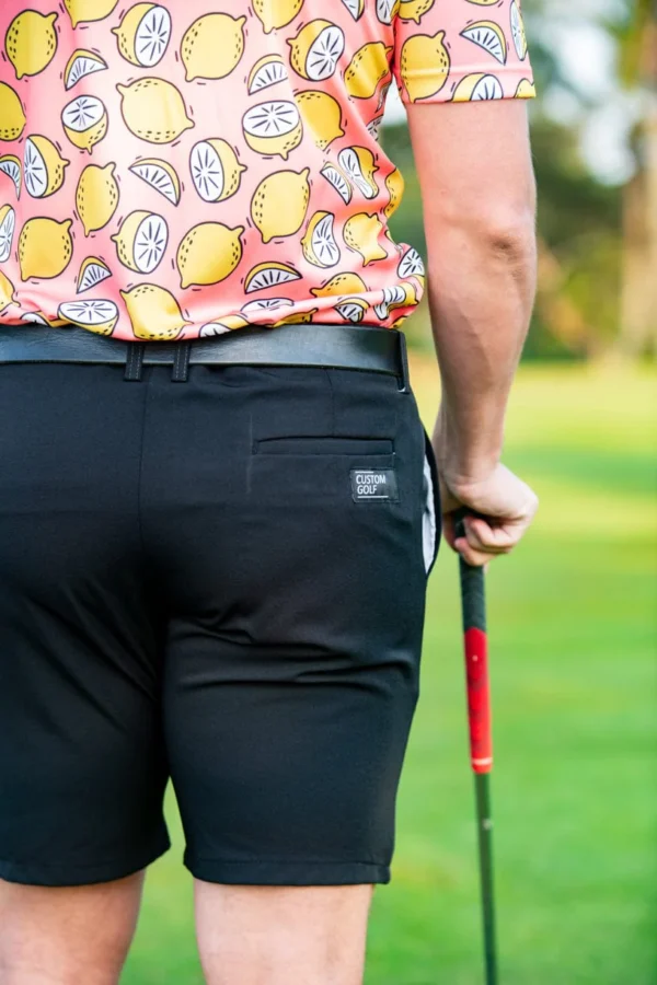 CA Flow Golf Shorts | Black - Image 2