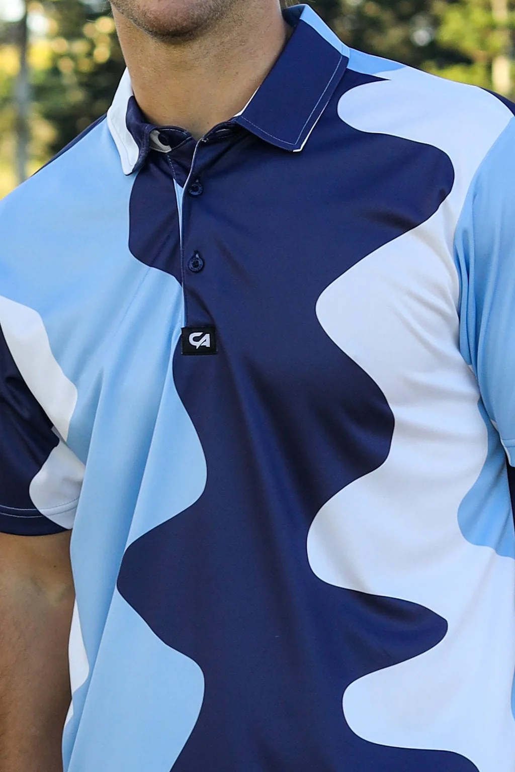 CA Funky Golf Shirt | Santorini Swing - Image 2