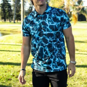 CA Funky Golf Shirt | Water Hazard