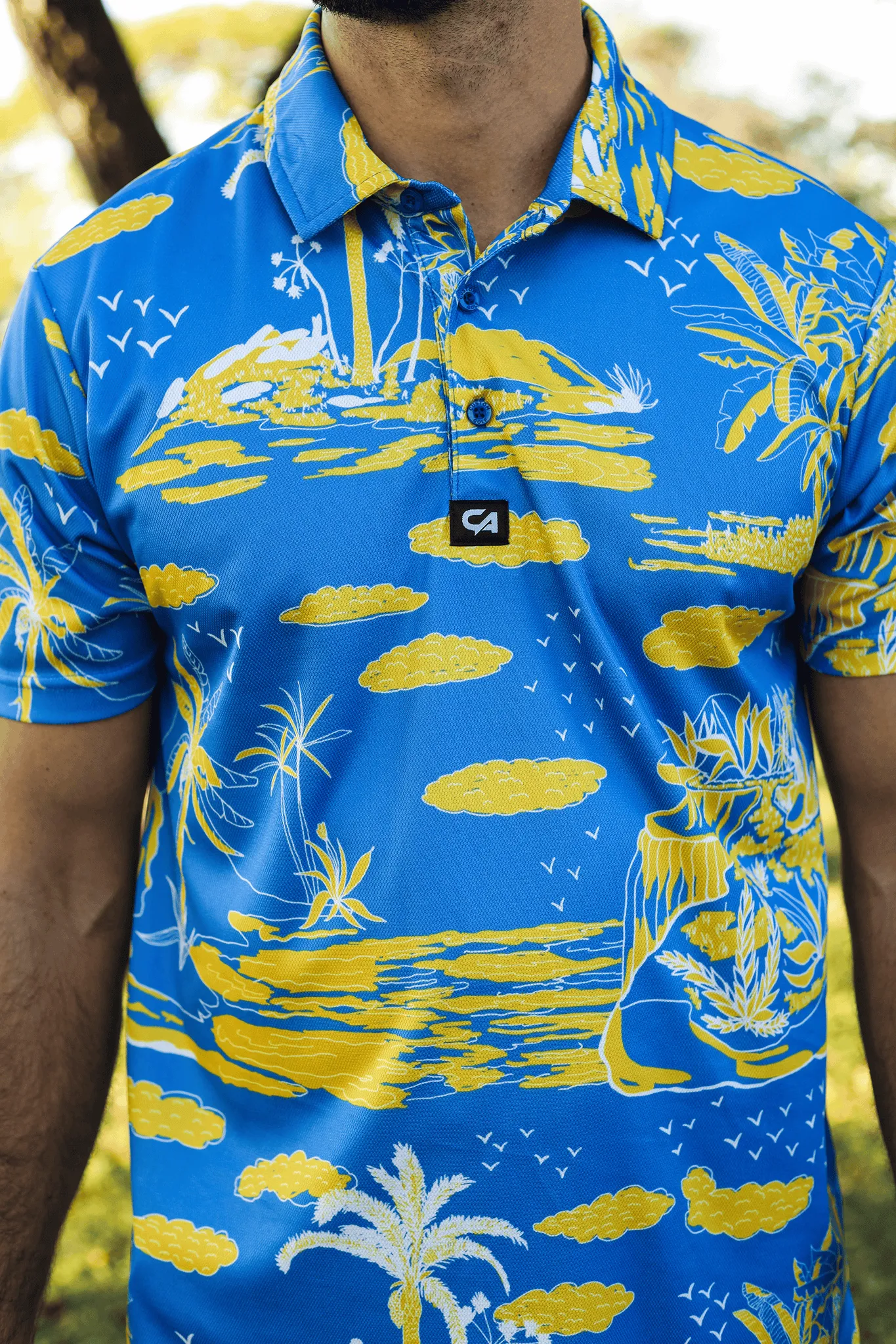 CA Dryflex Golf Shirts | Golden Fades
