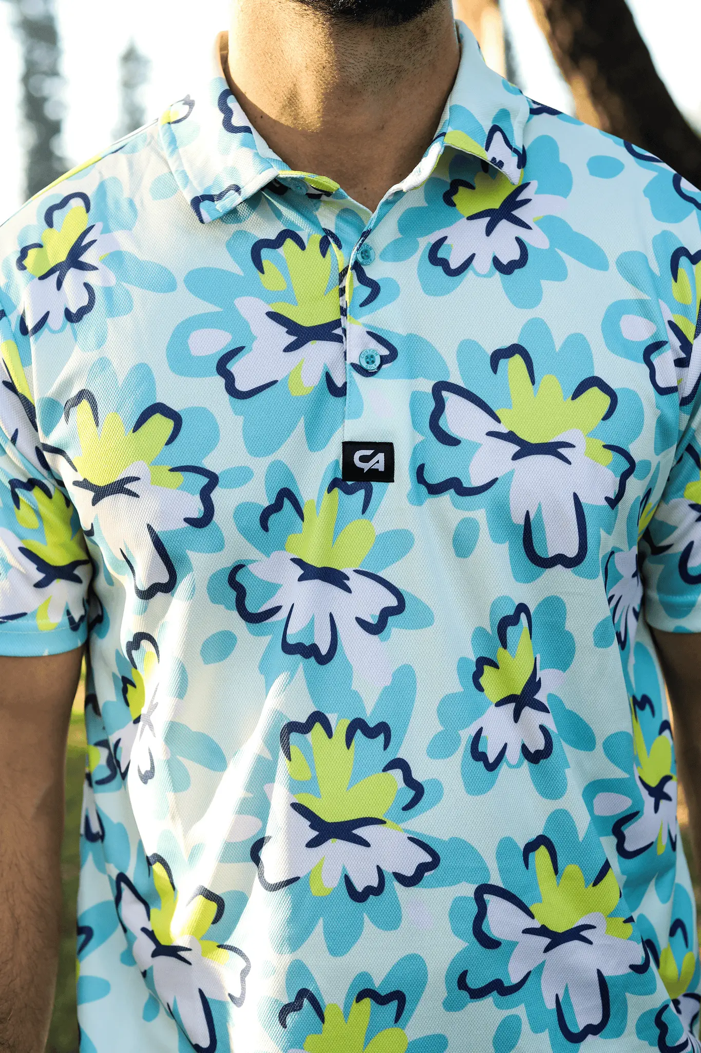 CA Dryflex Golf Shirts | Sunday Lime