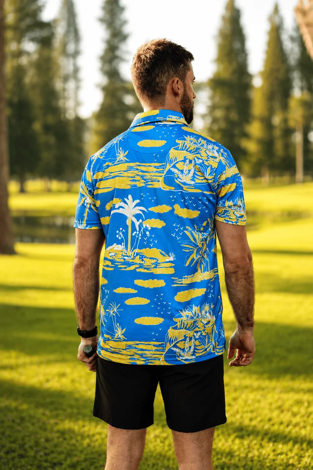 CA Dryflex Golf Shirts | Golden Fades - Image 5