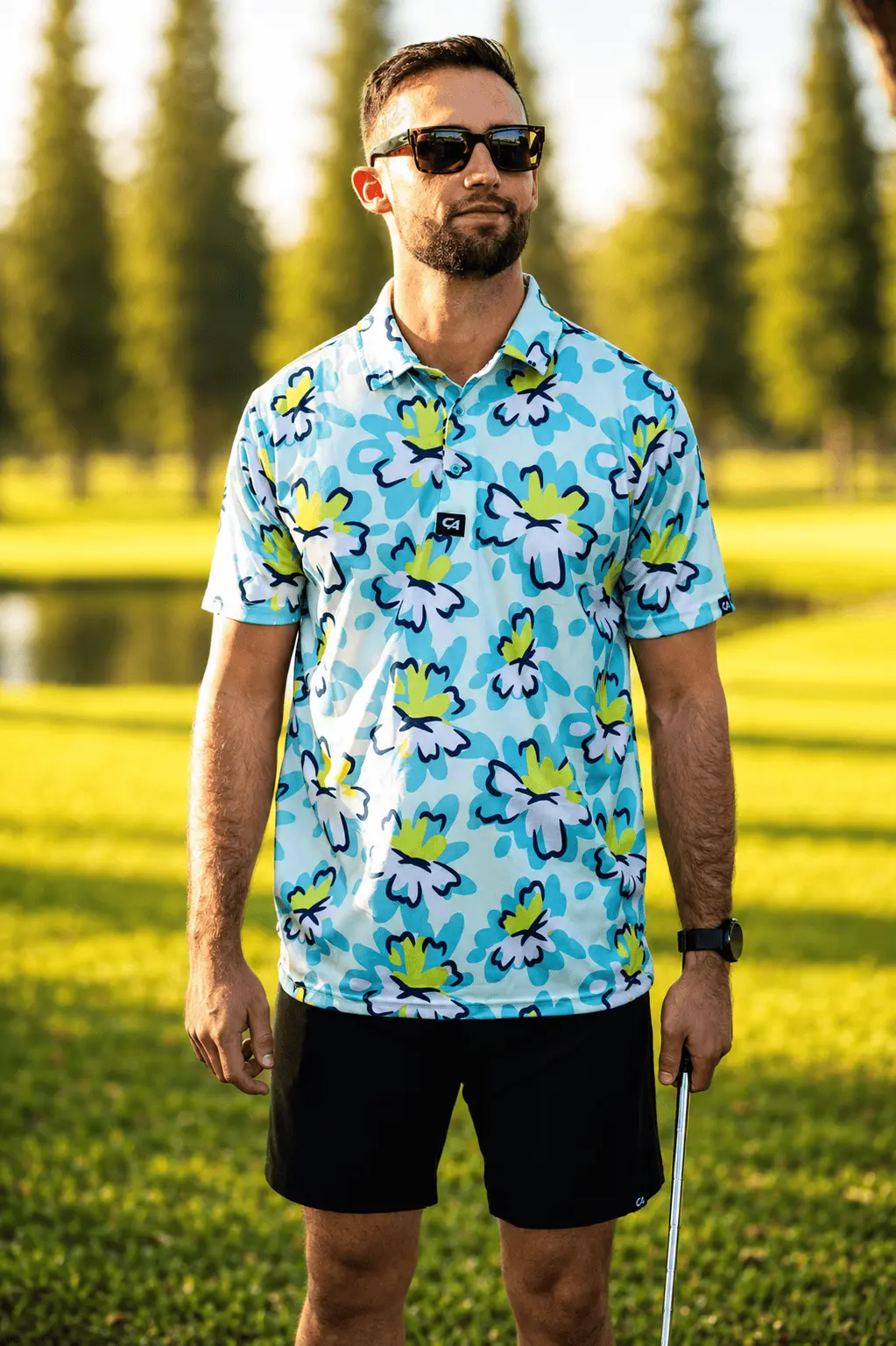 CA Dryflex Golf Shirts | Sunday Lime - Image 4