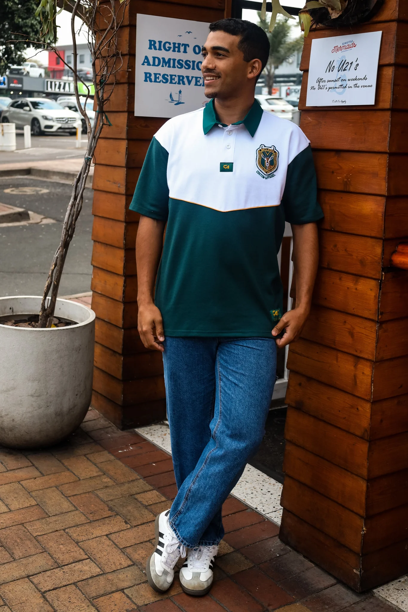CA Supporters Jersey S/S | Gold Stripe - Image 2