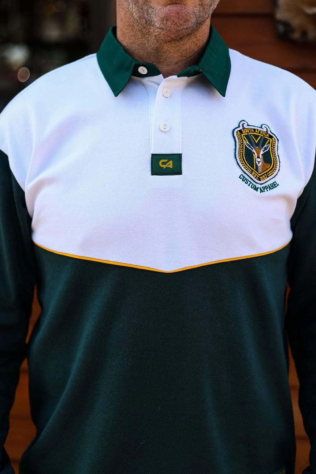 CA Supporters Jersey L/S | Gold Stripe - Image 5