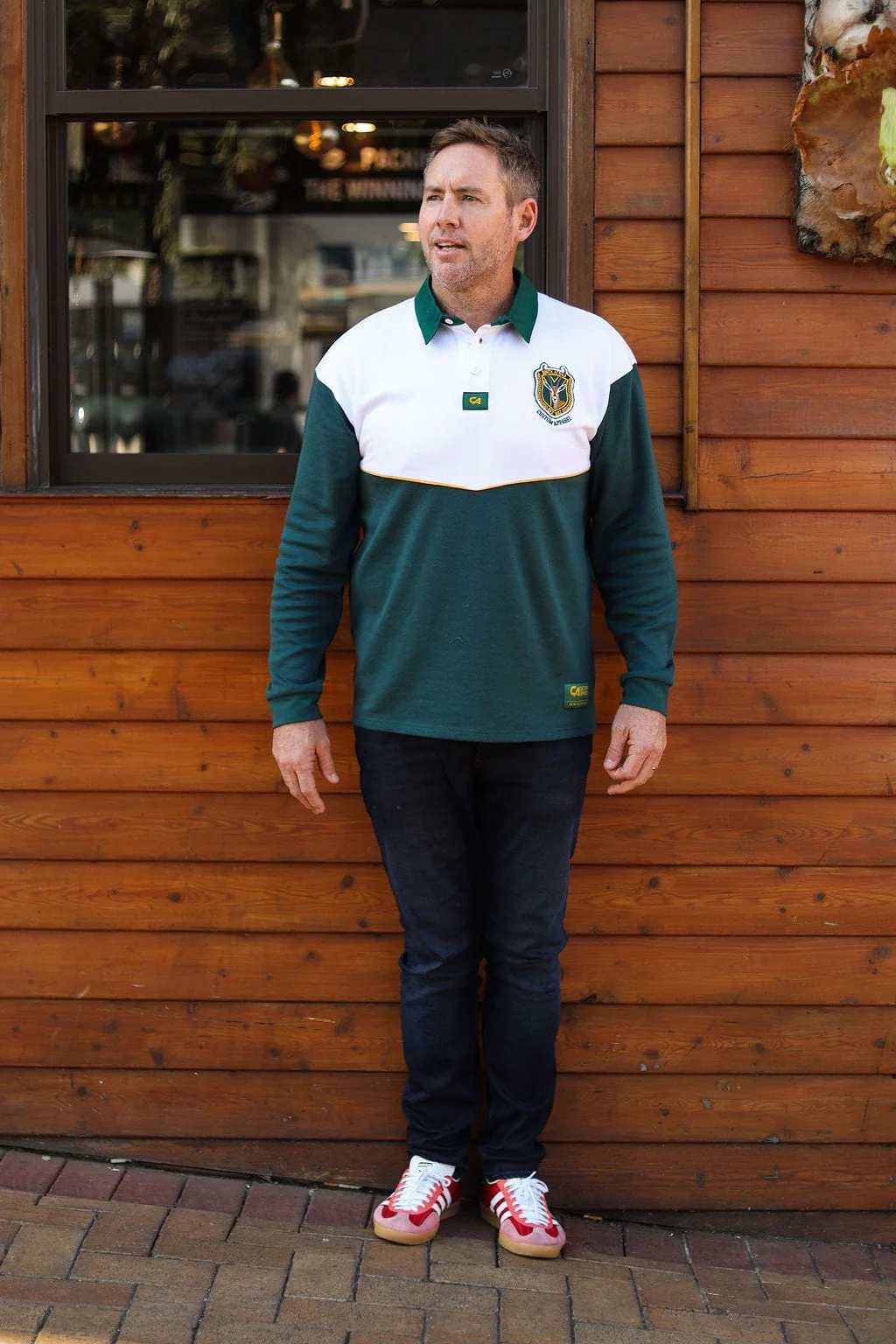 CA Supporters Jersey L/S | Gold Stripe - Image 2