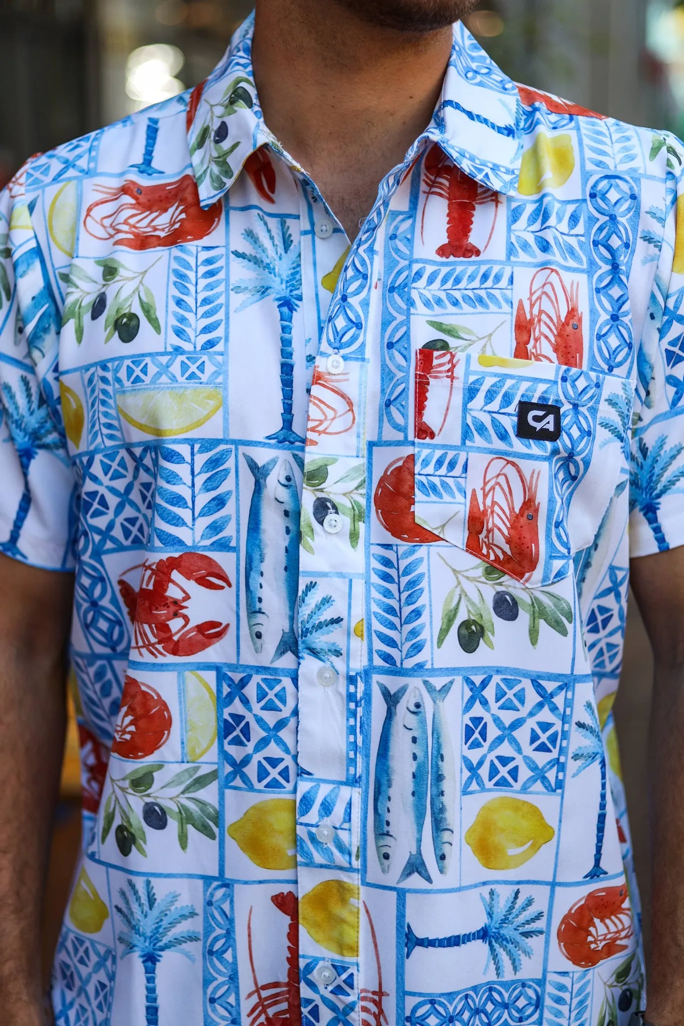 CA Mens Button - Up | Catch of the day - Image 2