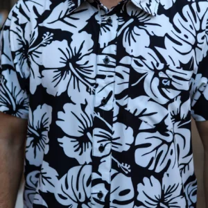 CA Mens Button - Up | Beach Silhouette