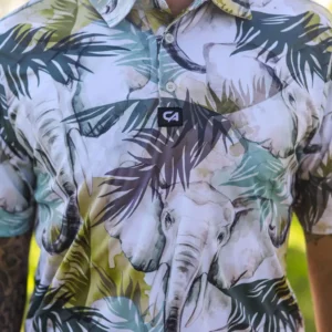 CA Funky Golf Shirt | Elephant Spirit