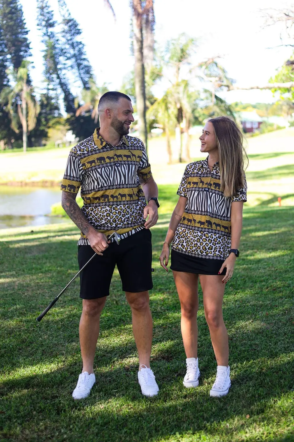 CA Funky Golf Shirt | Wild Africa - Image 6