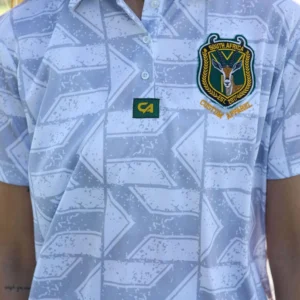 CA Ladies Supporters Golf Shirt | White Flags