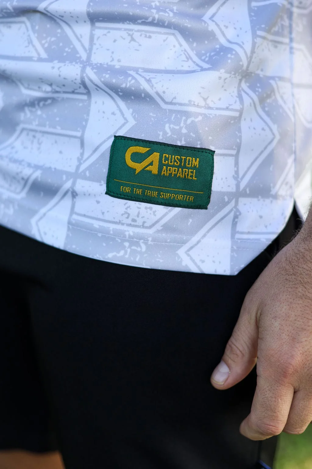 CA Supporters Golfer | White Flags - Image 4