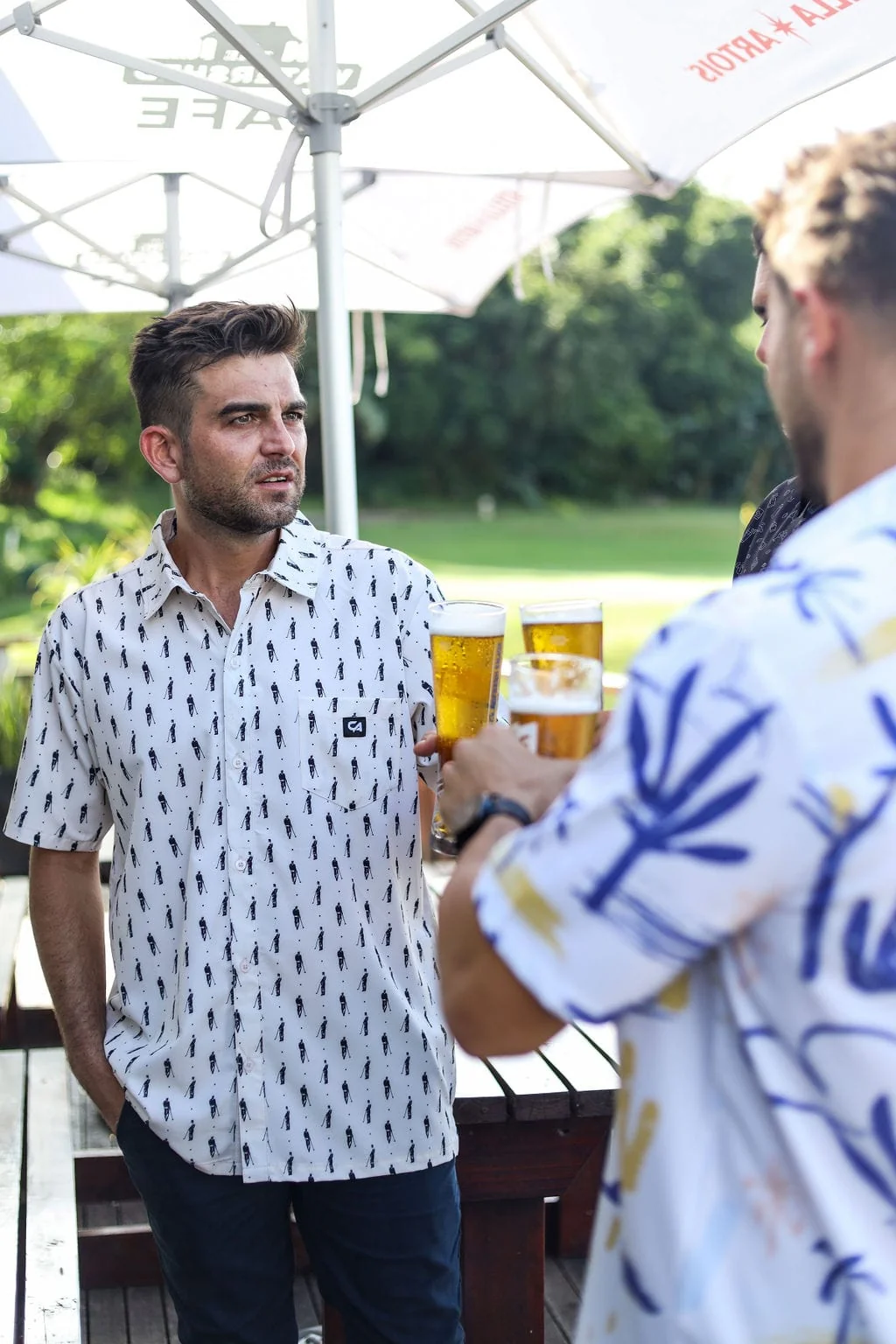 CA Mens Button-Up | Gentlemans Game - Image 2