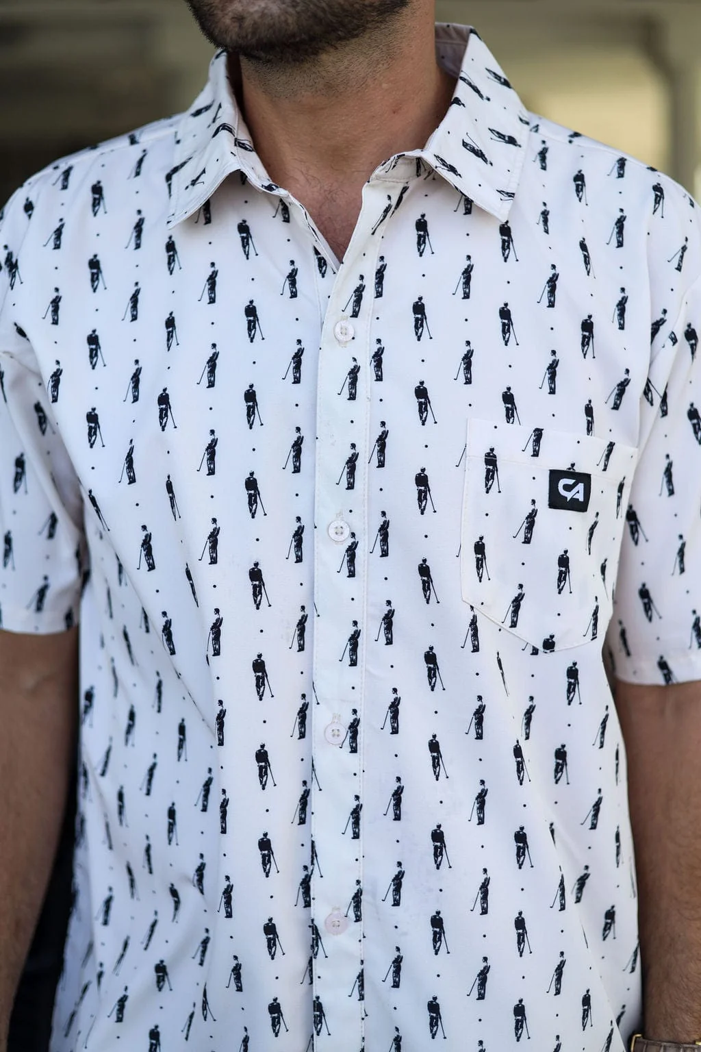 CA Mens Button-Up | Gentlemans Game - Image 5