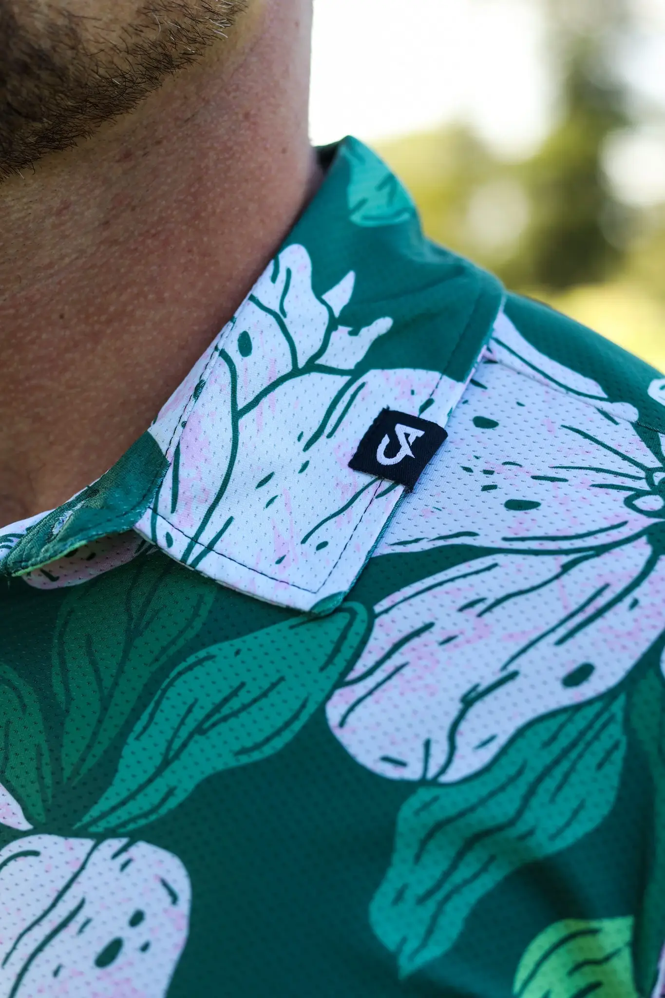 CA Airdry Golf Shirt | Fairway Floral - Image 6
