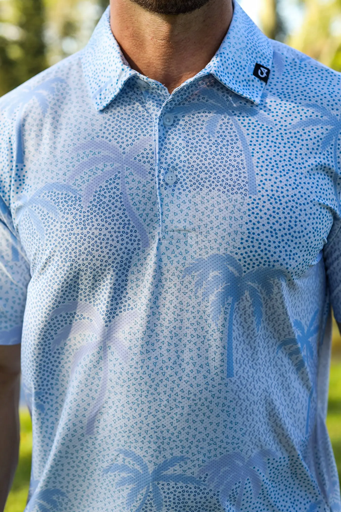 CA Airdry Golf Shirt | Palm Breeze