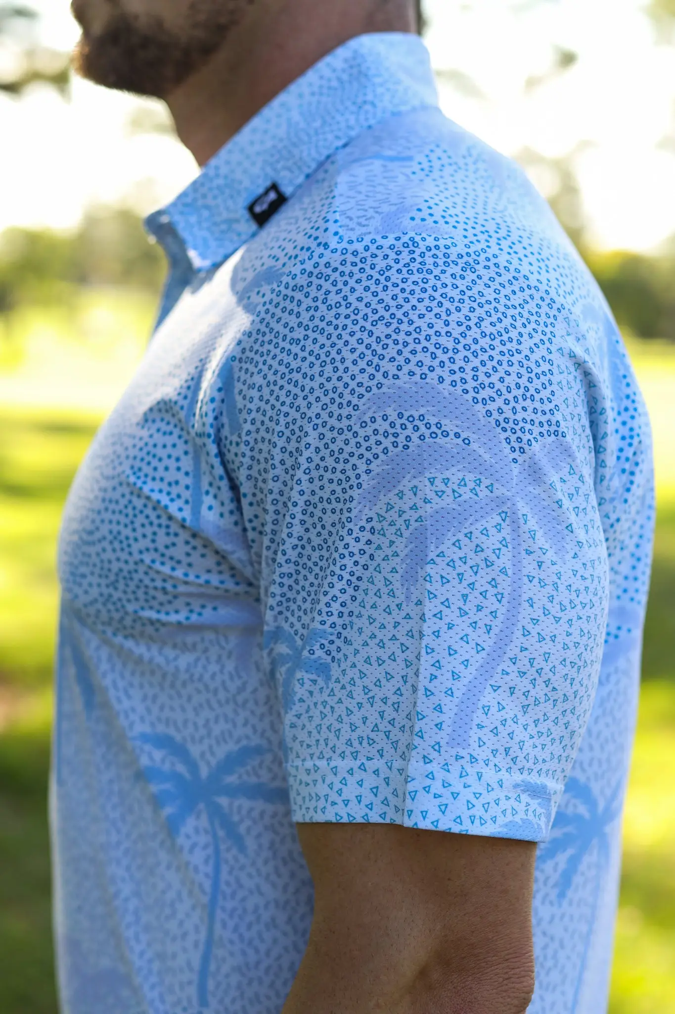 CA Airdry Golf Shirt | Palm Breeze - Image 4