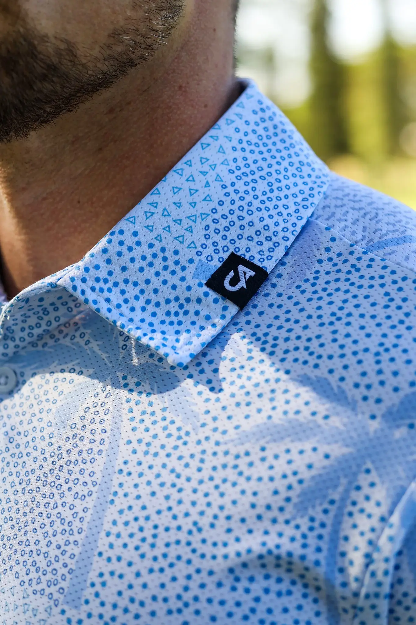 CA Airdry Golf Shirt | Palm Breeze - Image 5