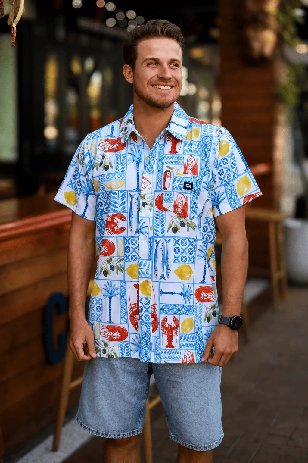 CA Mens Button - Up | Catch of the day