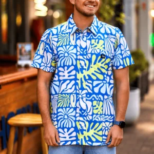 CA Mens Button - Up | Island Splash