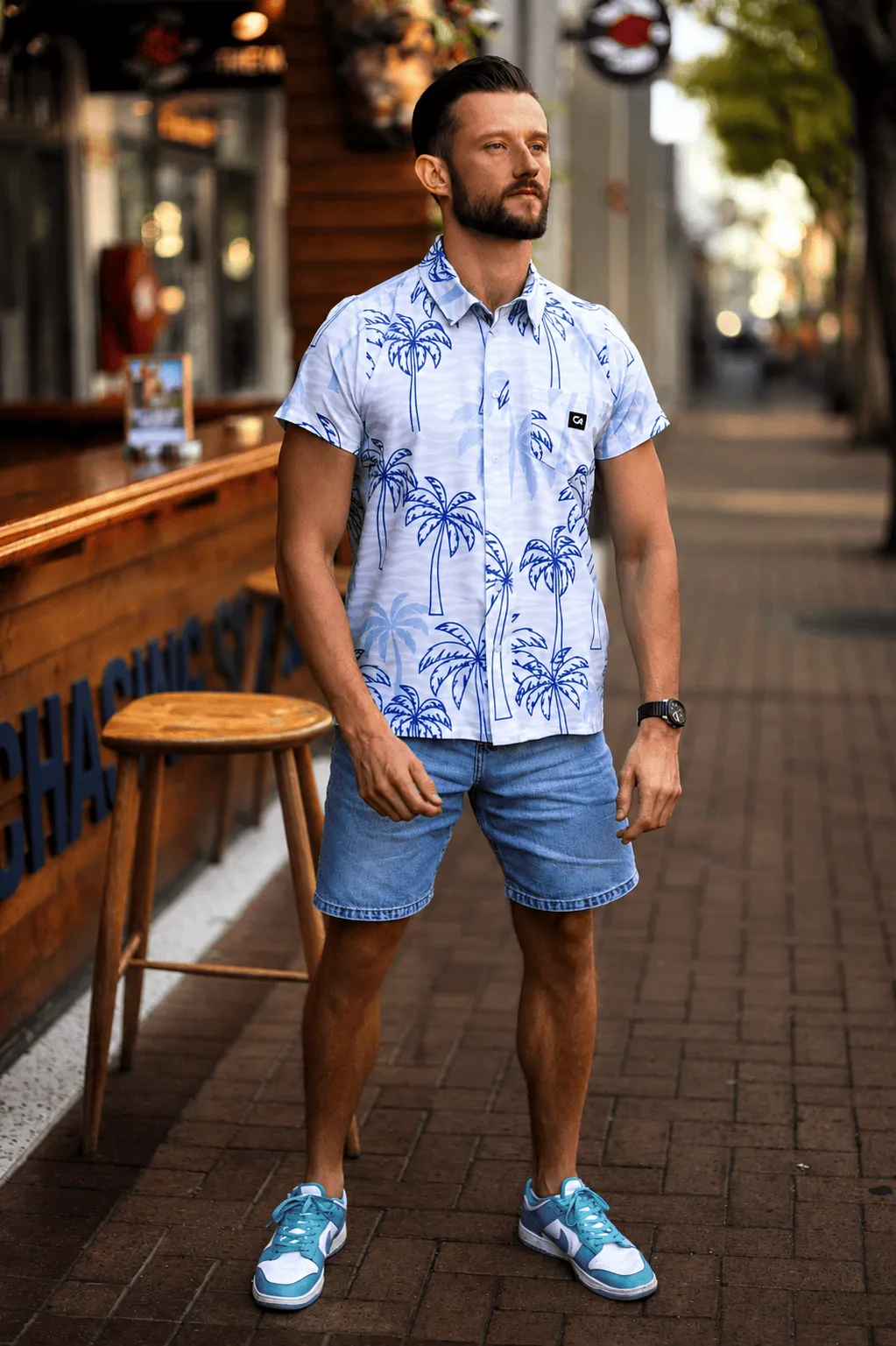 CA Mens Button - Up | Coastal Clubhouse - Image 4