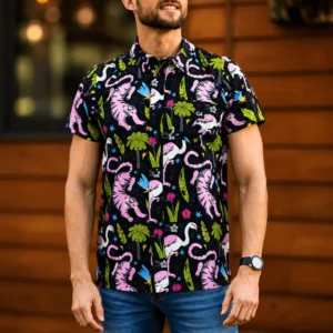 CA Mens Button - Up | Jungle Jive